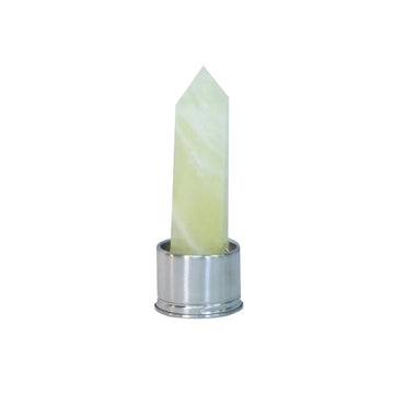 Solid Citrine Gemstone Water Bottle